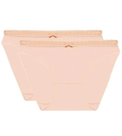Lot de 2 culottes pour Femme Roses DIM Fashion