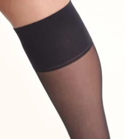 Lot de 3 mi-bas transparents noirs Beauty Resist 20D