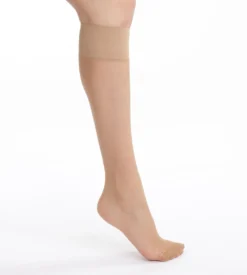 Lot de 2 mi-bas voile ambre Mes Essentiels 15D