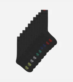 Lot de 5 paires chaussettes grises EcoDIM Homme