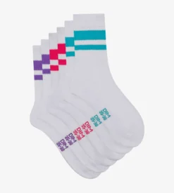 Lot de 3 paires de chaussettes femme en coton Rouge EcoDim Sport
