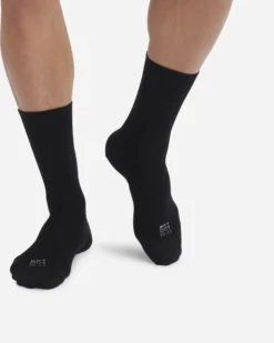 Lot de 2 paires de chaussettes homme renforcées Noir Ultra Resist