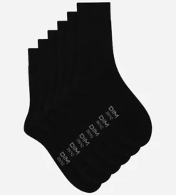 Lot de 3 paires de chaussettes homme Noir Dim Coton Confort