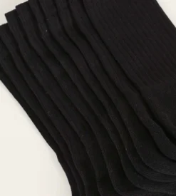 Lot de 5 paires de chaussettes homme Noir EcoDim Sport