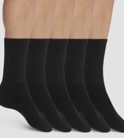 Lot de 5 paires de chaussettes homme Noir EcoDim Sport