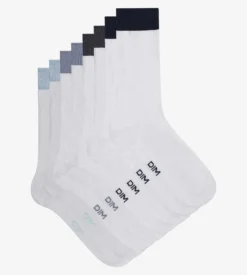 Lot de 4 paires de chaussettes homme Blanc EcoDim Mode