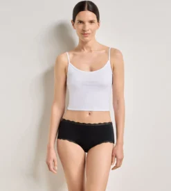Lot de 2 shortys noir Daily Coton Dentelle