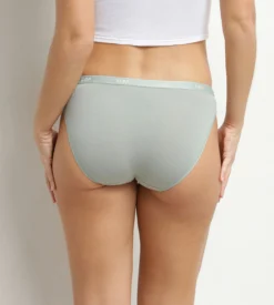 Lot de 5 slips femme coton stretch terracotta Les Pockets Ecodim
