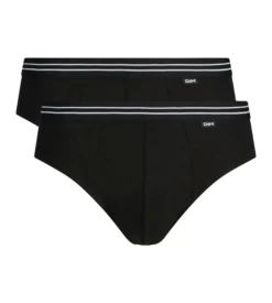 Lot de 2 slips homme en coton stretch Noir EcoDim