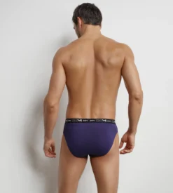 Lot de 3 slips homme Glace Dim Coton Stretch