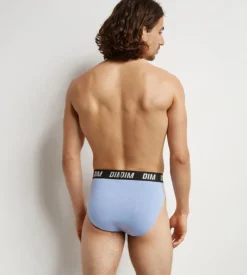 Lot de 3 slips homme à thermorégulation active Bleu Regul Activ