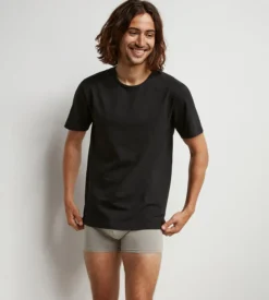 Lot de 2 Tshirts homme thermorégulateur à col rond noir Regul Activ
