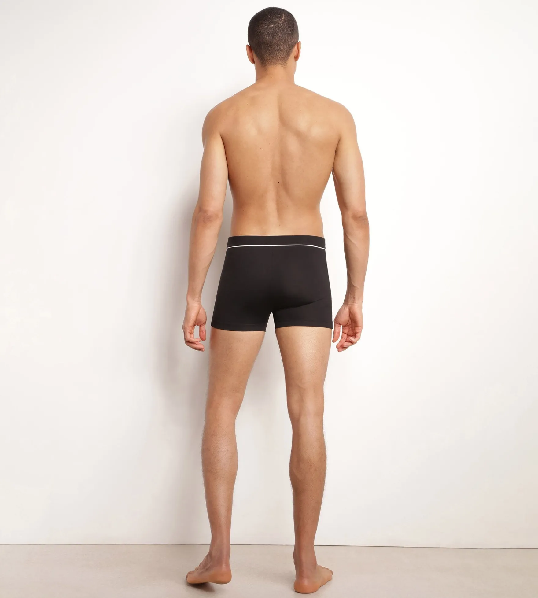 Maillot de bain homme en microfibre Noire Dim Move