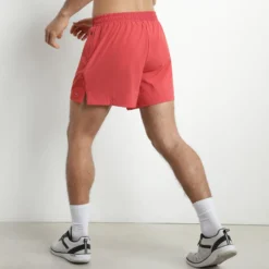 Short de sport homme en matière aérée Rouge Dim Move