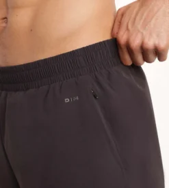 Short de sport homme en matière aérée Noir Dim Move