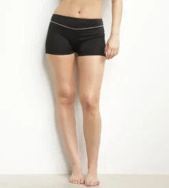Shorty de bain femme en microfibre Noire Dim Move