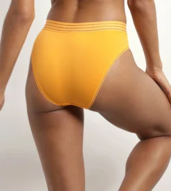 Slip femme invisible en microfibre Jaune Soleil Oh My Dim’s