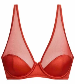 Soutien-gorge à armatures cannelle épicée Dim x Ines de la Fressange