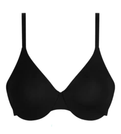 Soutien-gorge à armatures en microfibre Noir Dim Invisible