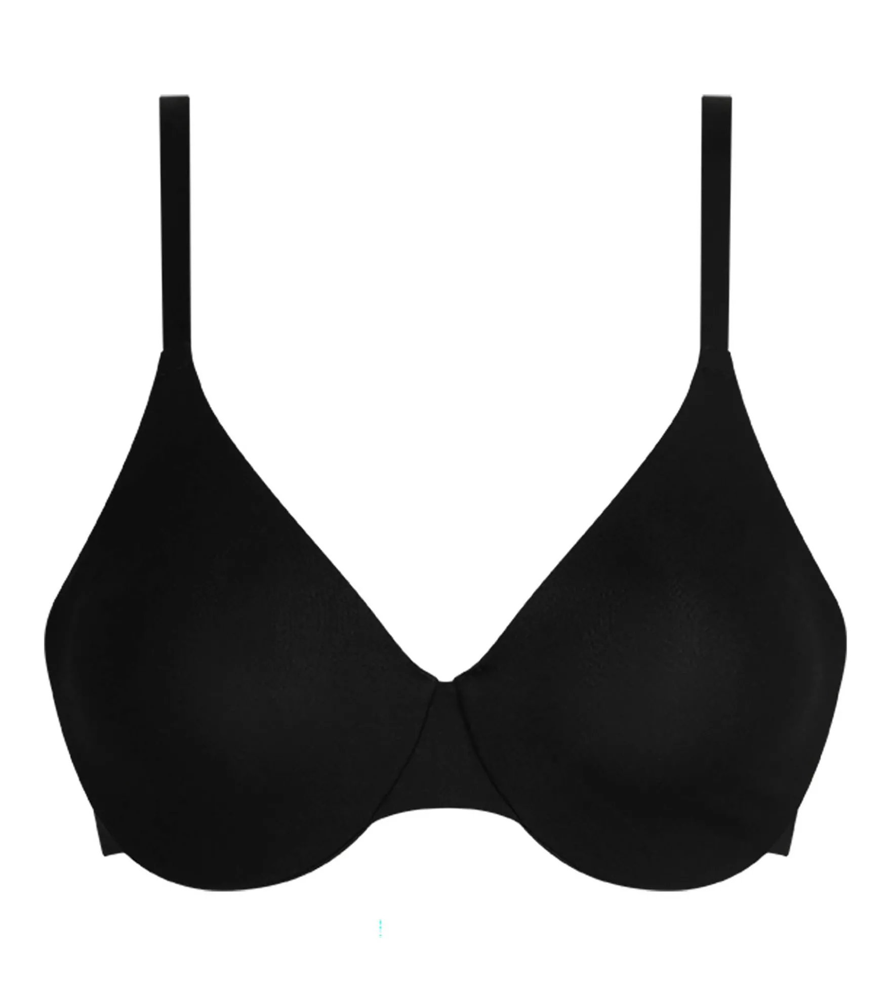 Soutien-gorge à armatures en microfibre Noir Dim Invisible