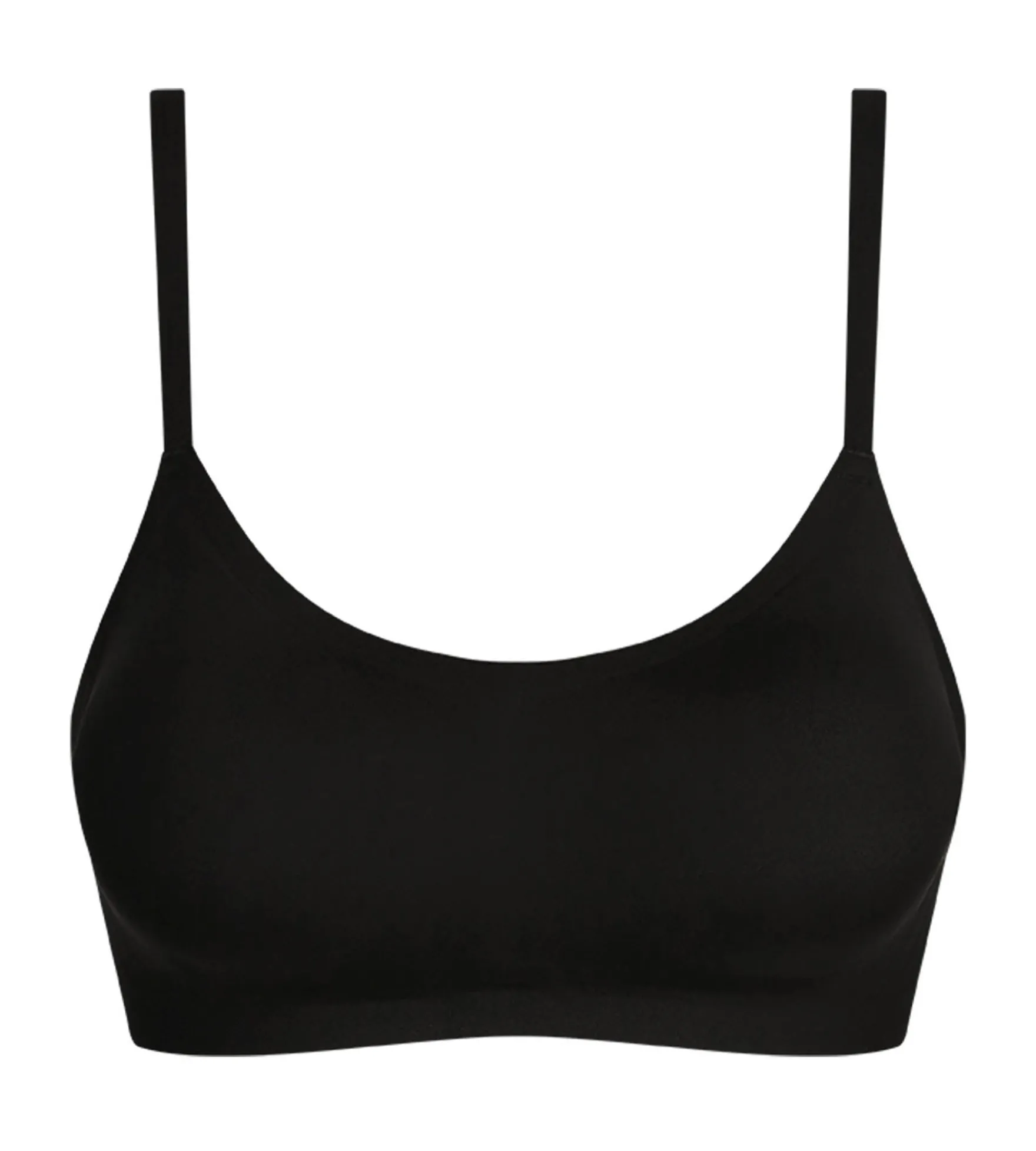Soutien-gorge brassière en microfibre Noir Dim Invisible