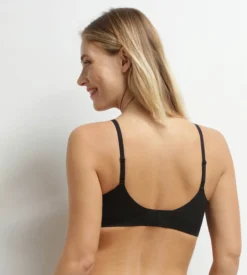 Soutien-gorge brassière en microfibre Noir Dim Invisible