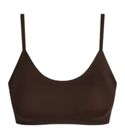 Soutien-gorge brassière en microfibre Marron Dim Invisible