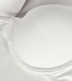 Soutien-gorge à coques blanc pour fille Dim Invisible