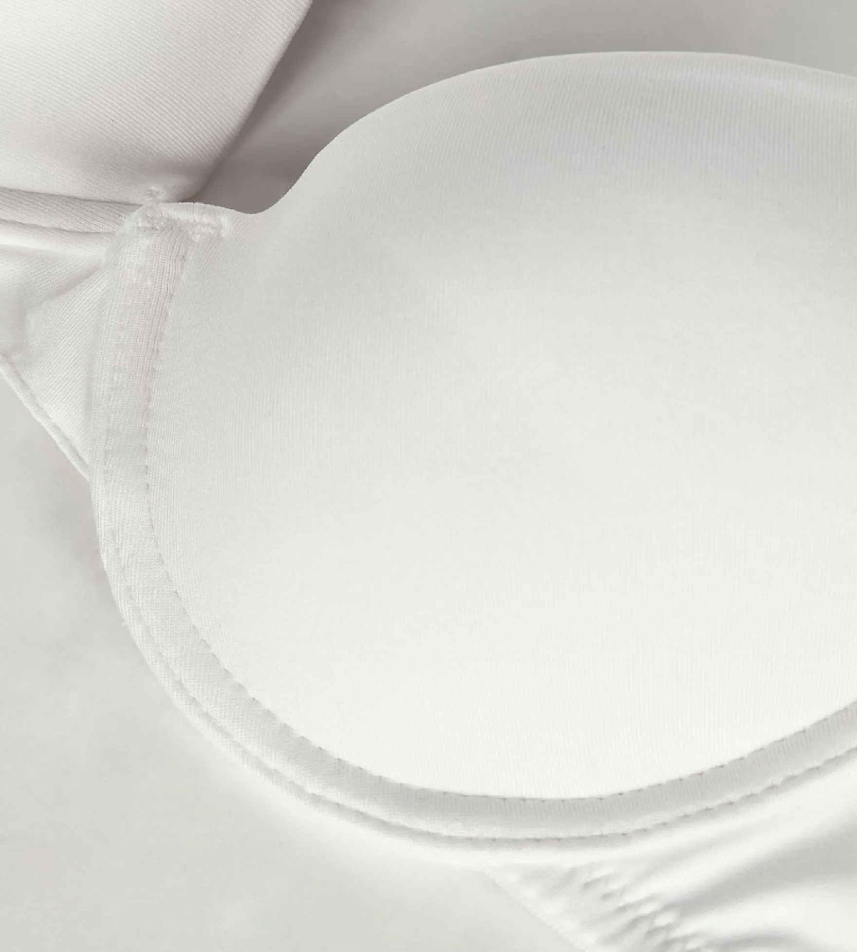 Soutien-gorge à coques blanc pour fille Dim Invisible