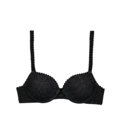 Soutien-gorge à coques noir DIM TOUCH Girl