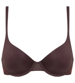 Soutien-gorge corbeille ampliforme marron précieux InvisiFree de Dim