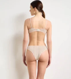 Soutien-gorge corbeille à armatures crème rose Dim x Ines de la Fressange