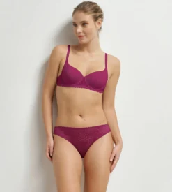 Soutien-gorge corbeille à armatures en microfibre Fruits des Bois Daily Dentelle