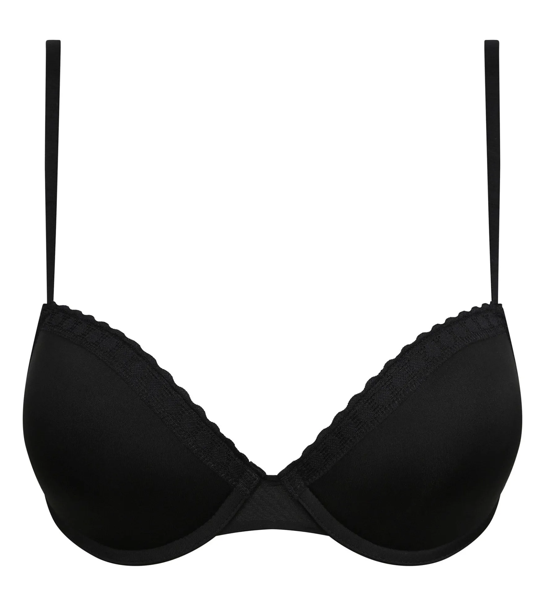 Soutien-gorge corbeille à armatures en microfibre Noir Daily Micro