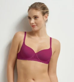 Soutien-gorge corbeille à armatures en microfibre Fruits des Bois Daily Dentelle