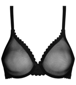 Soutien-gorge corbeille en tulle Noir Dim Body Touch Cheeky