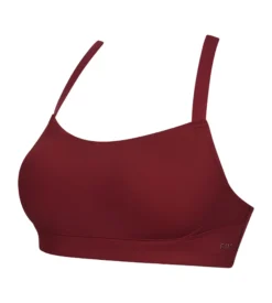 Soutien-gorge de sport en microfibre sculptante Bordeaux Dim Move