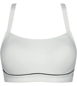 Soutien-gorge de sport en microfibre sculptante Écru Dim Move