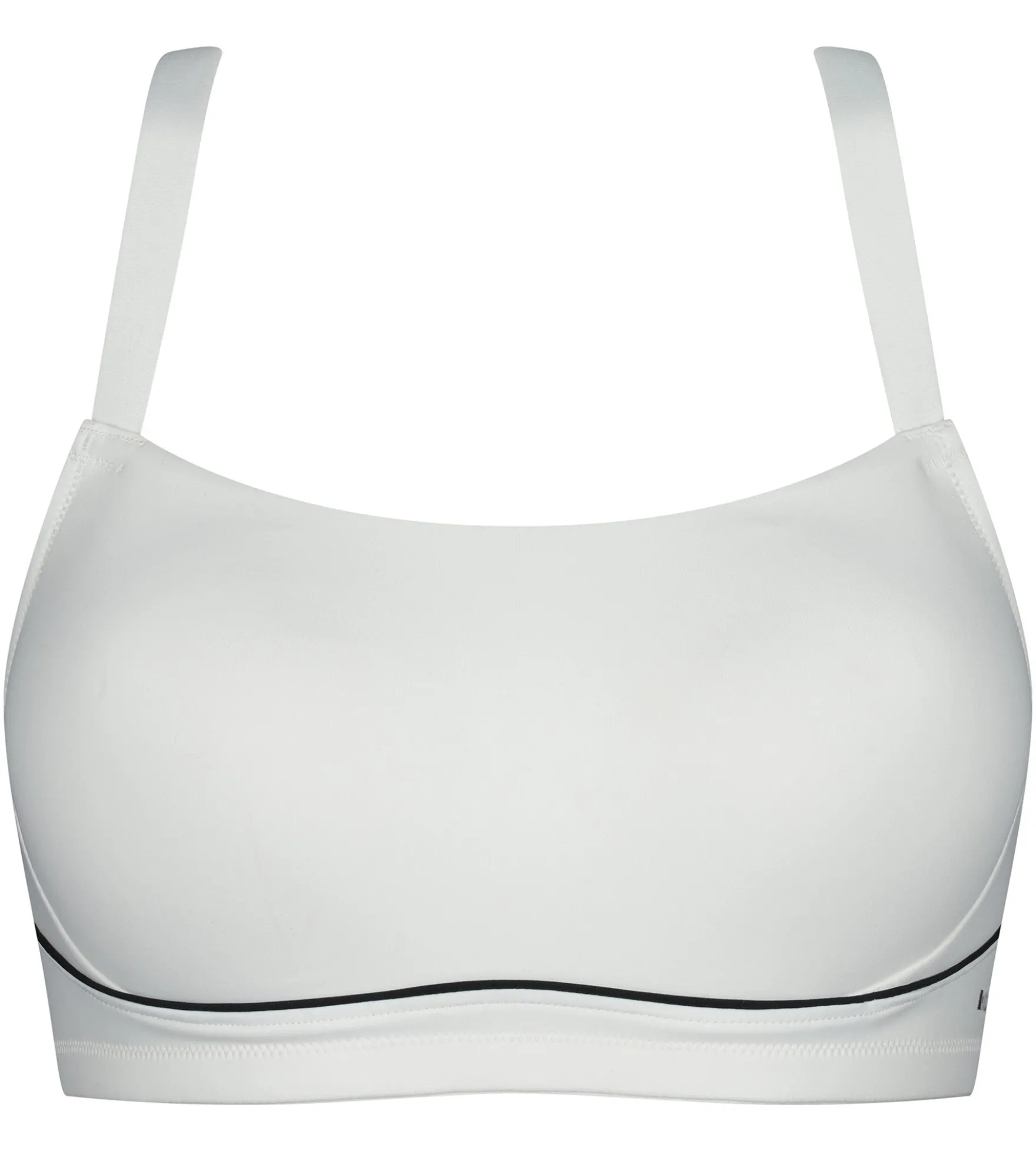 Soutien-gorge de sport en microfibre sculptante Écru Dim Move