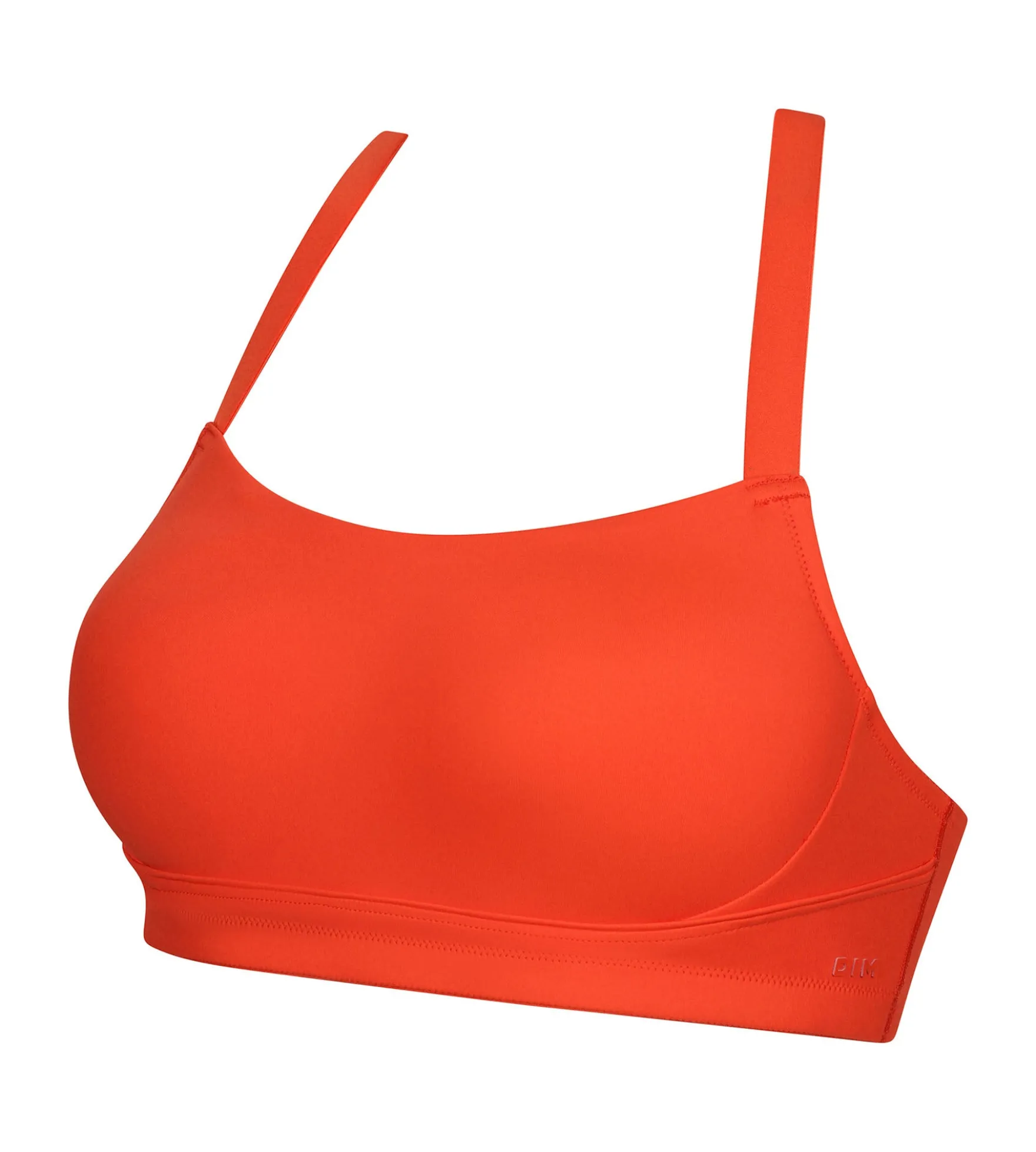 Soutien-gorge de sport femme Orange sans armature Dim Move