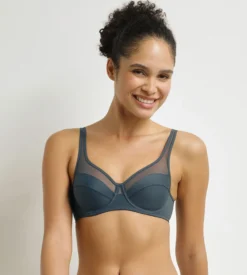 Soutien-gorge emboîtant à armatures Vert Sapin Generous