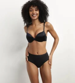 Soutien-gorge femme push-up microfibre Noir Dim Comfort Collection