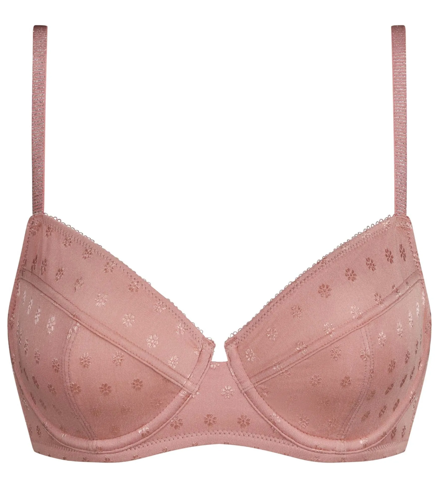 Soutien-gorge full cup en microfibre Rose à fleurs Cosy Time