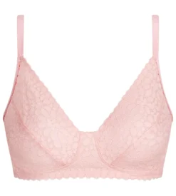 Soutien-gorge sans armatures rose pétale Daily Dentelle