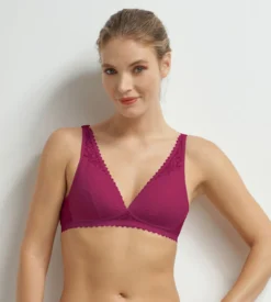 Soutien-gorge triangle avec mousses en microfibre Fruits des Bois Daily Dentelle