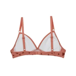 Soutien-gorge triangle coton stretch sans armature Coeurs Les Pockets