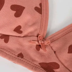Soutien-gorge triangle coton stretch sans armature Coeurs Les Pockets