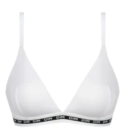 Soutien-gorge triangle femme sans armature Blanc Dim Icons