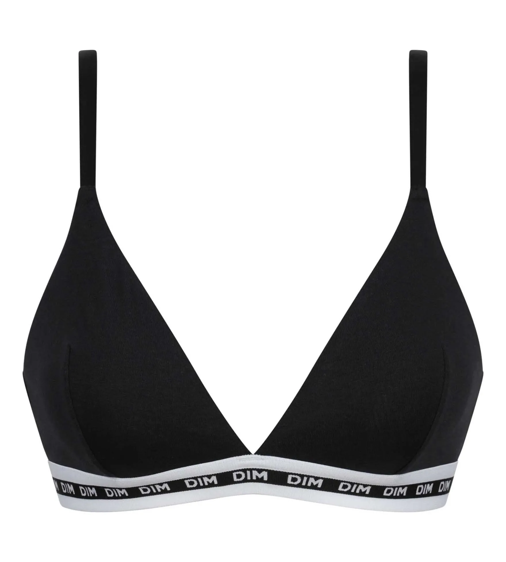 Soutien-gorge triangle femme sans armature Noir Dim Icons