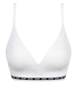 Soutien-gorge triangle paddé Blanc Dim Icons